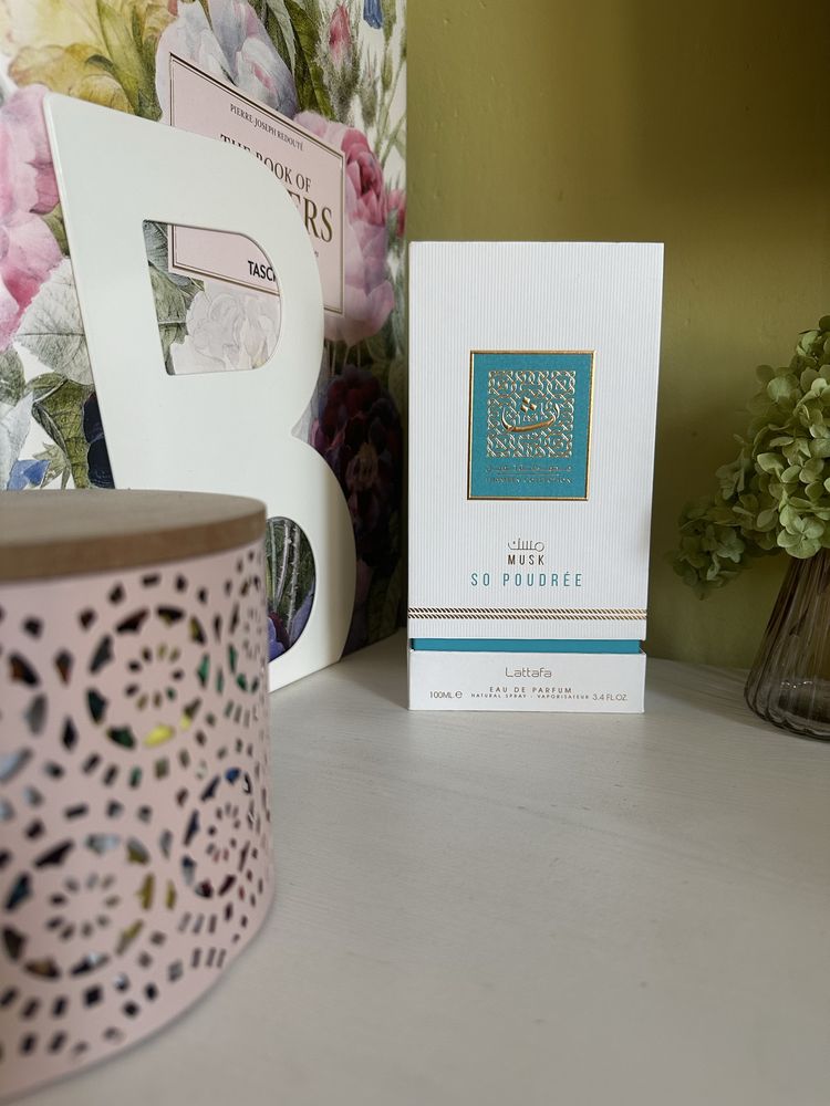 Парфюми: Lattafa SO POUDREE, Lattafa OPULENT MUSK, Mauboussin INTENSE