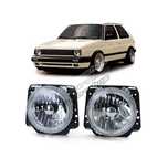 Фарове Голф 2 angle eyes Нови Тунинг без кръстачка кристални VW Golf