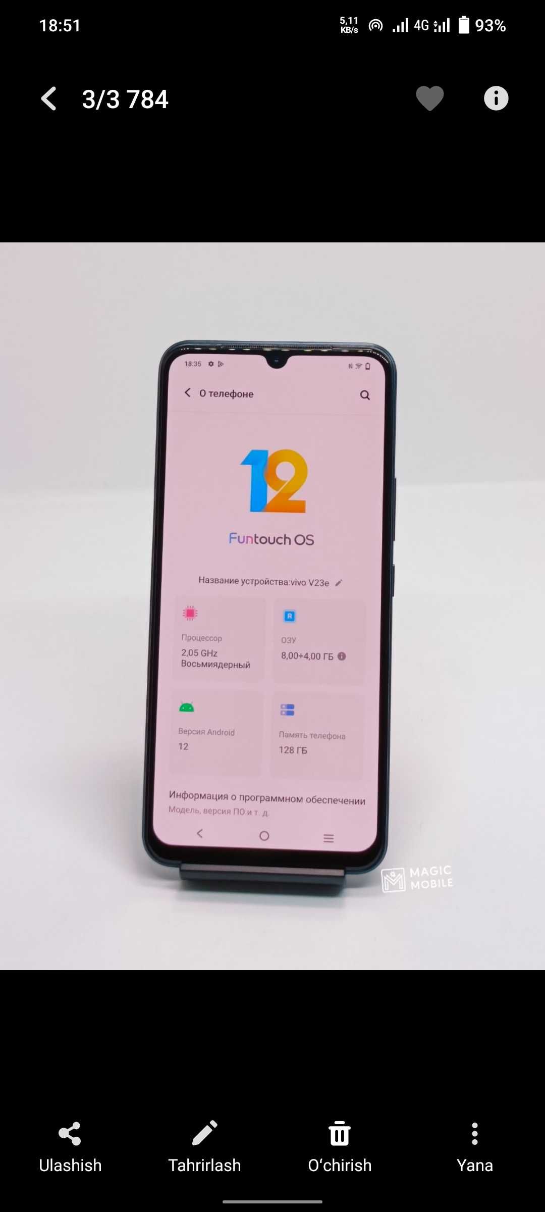 Vivo v23e kafolati bn karopka dok dor