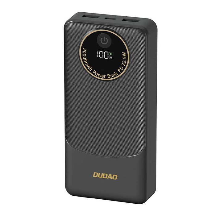 Външна батерия powerbank dudao k12pro 22.5w pd 20000mah usb-a, usb-c -