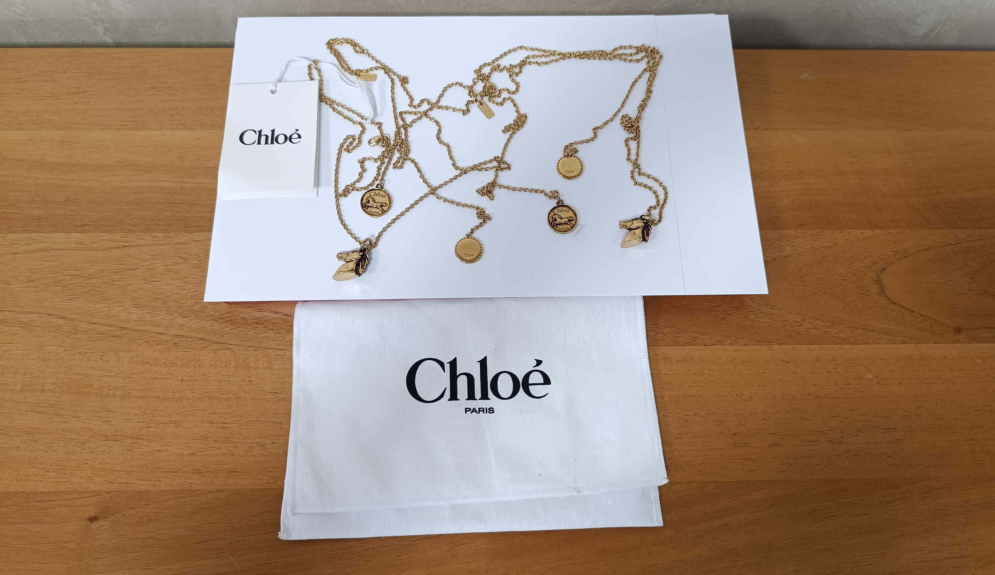 The Chloé Charms necklace-Чисто Ново с Етикет