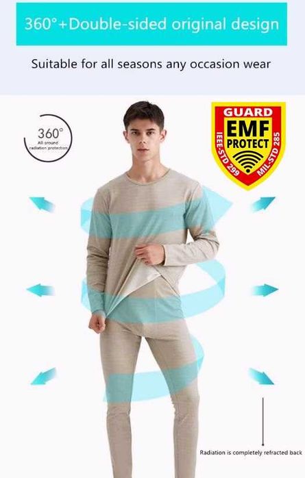 EMP Екраниран Клин Сребърни Нишки Защита от Електромагнитно Излъчване