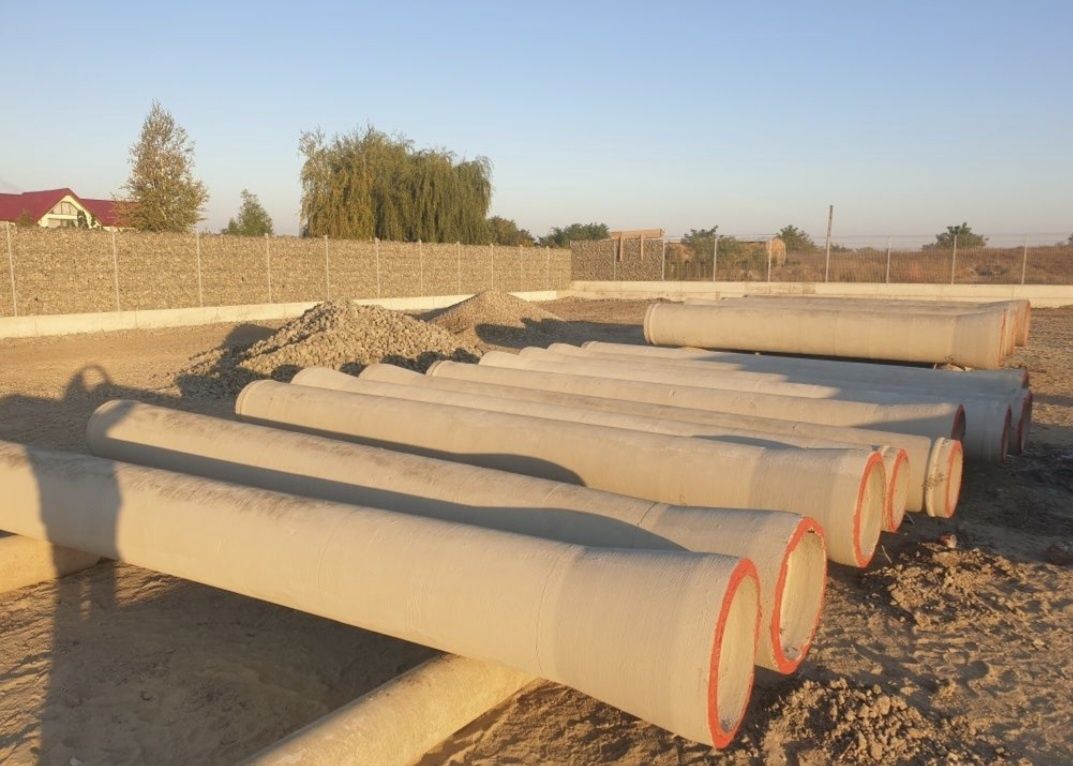 Tuburi din beton armat tip PREMO, pentru Podete