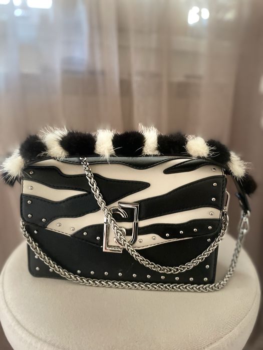 Чанта Zebra print crossbody bag Liu Jo