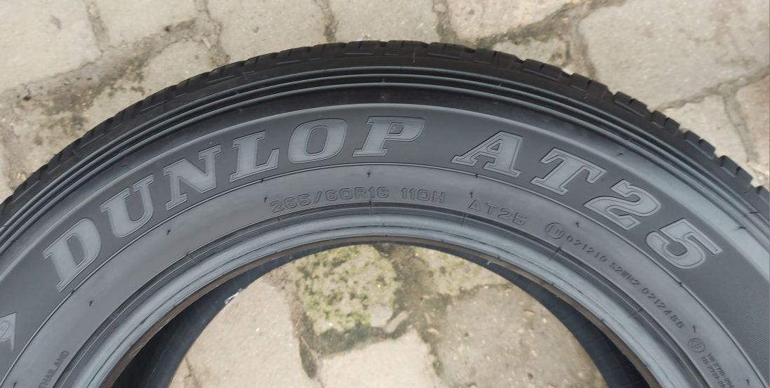 Set 4buc 265/60 R18 110H AT25 Dunlop Grandtrek M+S