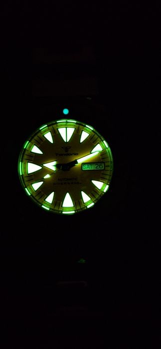 Nou! Seiko Monster homage. Ceas automatic cu Seiko NH35A.