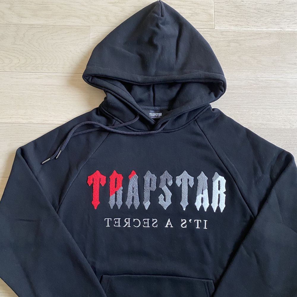 Compleu TRAPSTAR black/grey red flavours Tracksuit