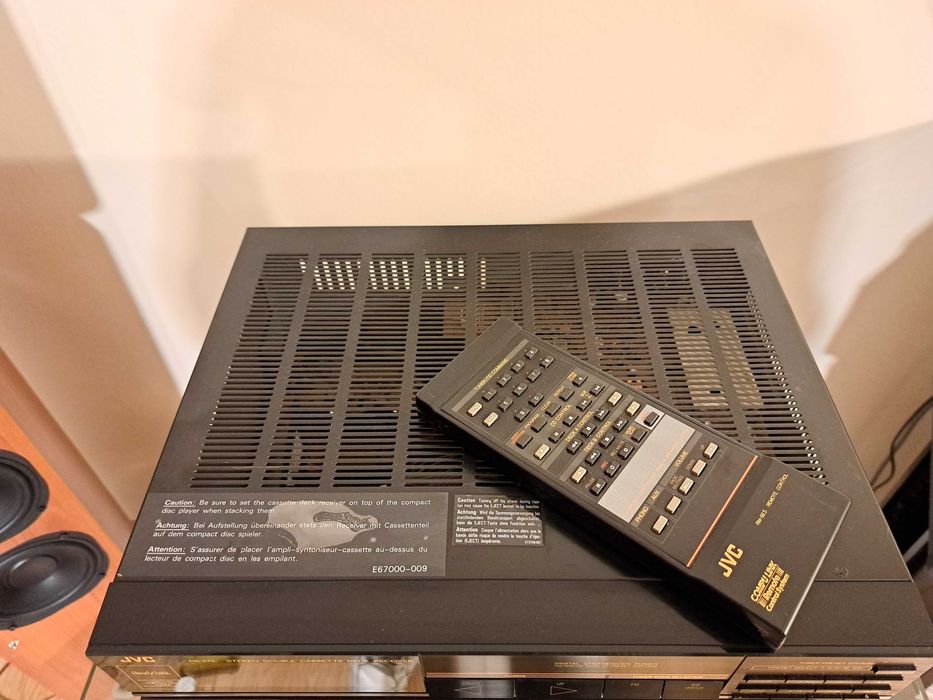 Sistem audio vintage JVC DR-E5L , 1986