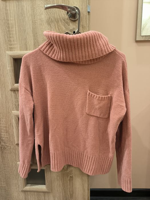 Блуза с поло яка