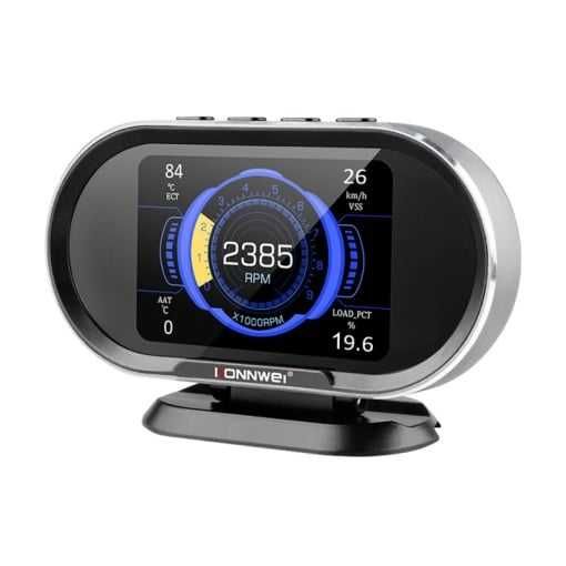 Display HUD LCD Konnwei, OBD2, Ecran 3.2, Afisare si Stergere Erori