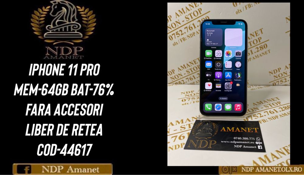 NDP Amanet Braila Iphone 11 Pro 64gb (44617)