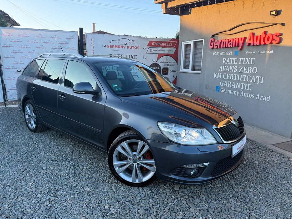Skoda Octavia RATE/GARANTIE2.0benzina 200cp RS 2011 AUTOMATA full xenon navi piele
