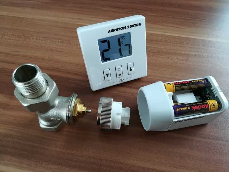 Auraton 200TRA Set 2 termostate+4xcap termostatic wi-fi