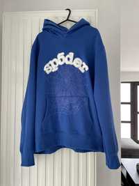 Sp5der blue hoodie