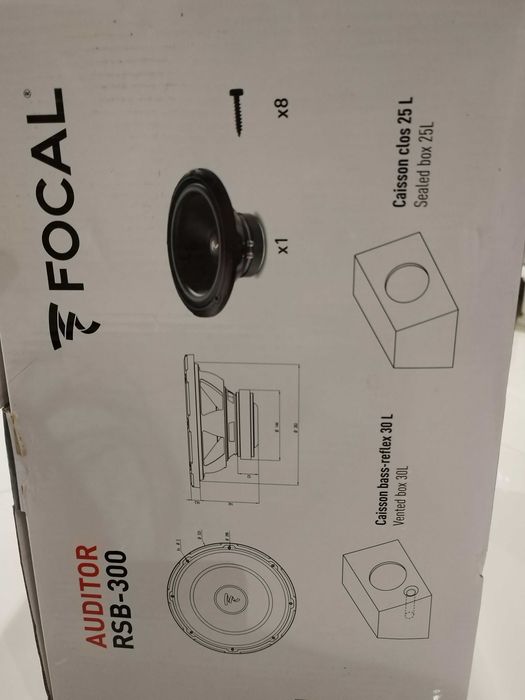 Difuzor bass Boxa Subwoofer Focal 300 W