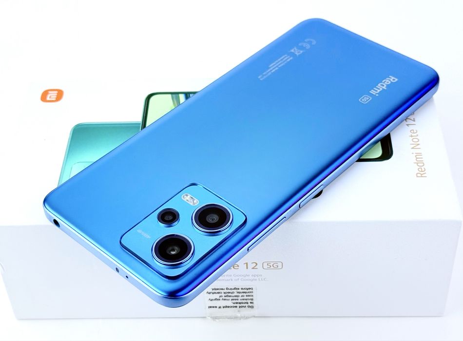 Xiaomi Redmi Note 12 5G 128GB 4RAM Ice Blue Перфектен! Гаранция!