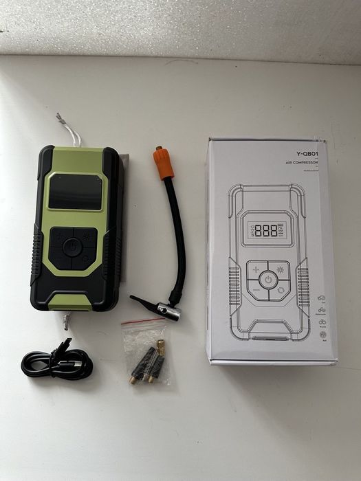 Компрессор-Powerbank цифровой автомобильный