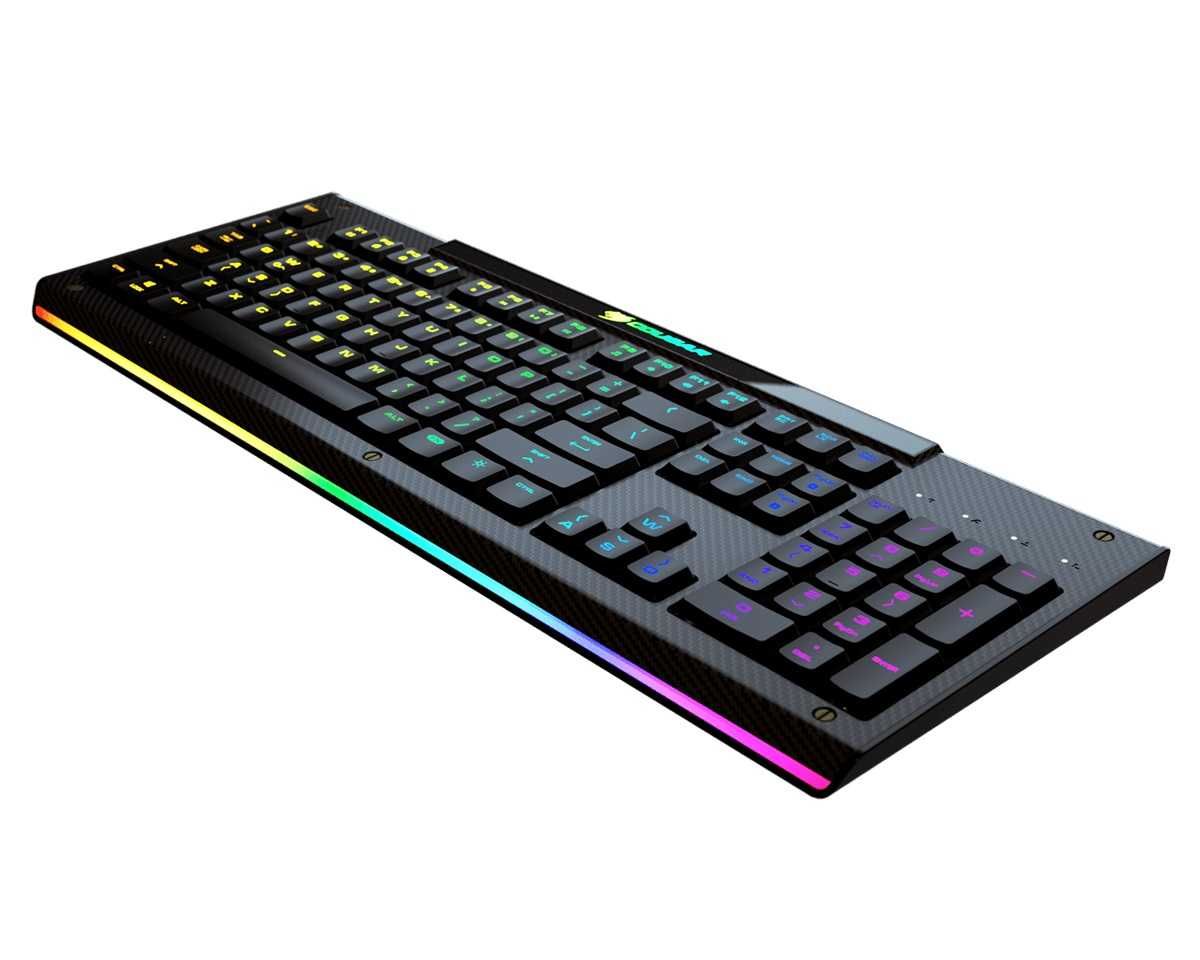 ; Игровая клавиатура COUGAR Aurora S