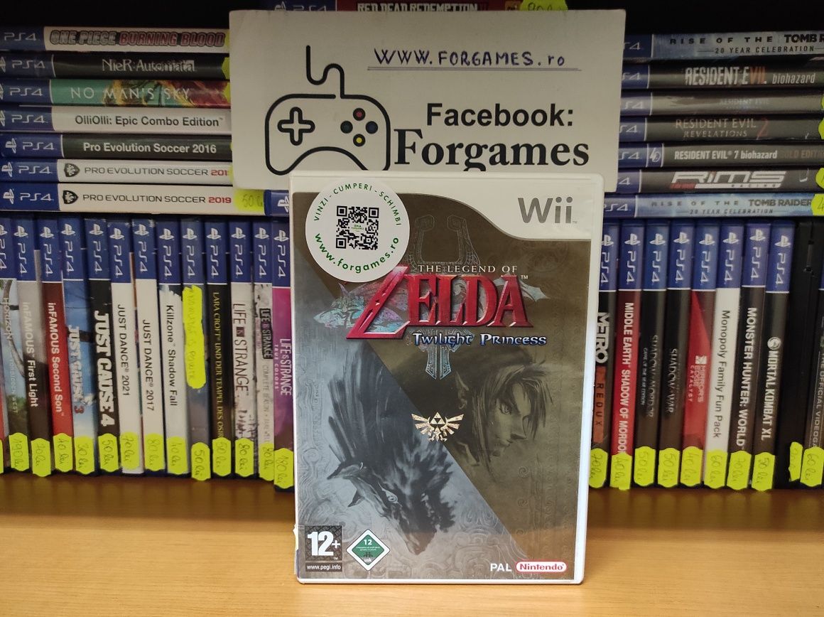 The Legend of Zelda Twilight Princess Nintendo Wii Forgames.ro