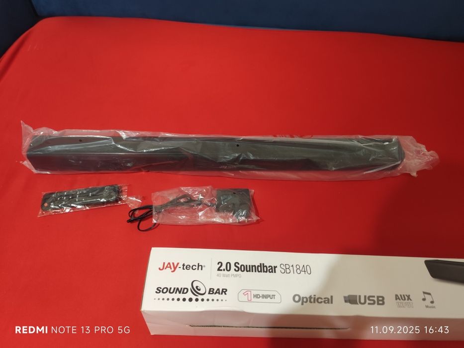 Vând Soundbar de la Jay-Tech 40W Reali