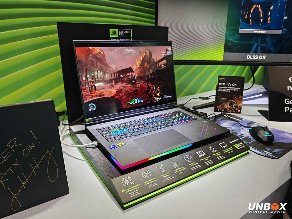 Laptop Acer Predator Helios 18 4K Mini-Led Ultra 9 96GB RTX 5090 4TB