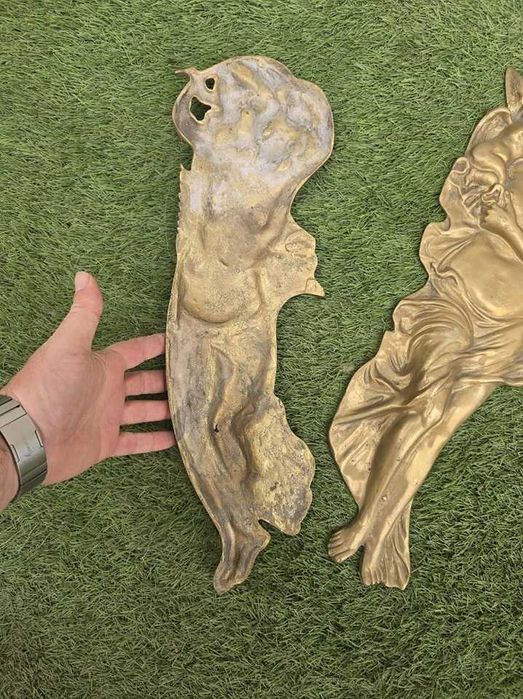 Plachete decorative din bronz,