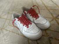 Nike air force 1 x Supreme / white / red accent