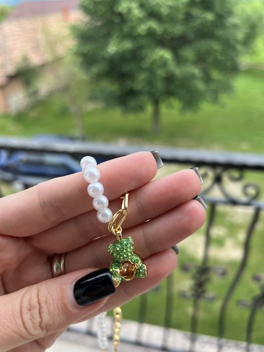 Colier Swarovsky Teddy Pendant