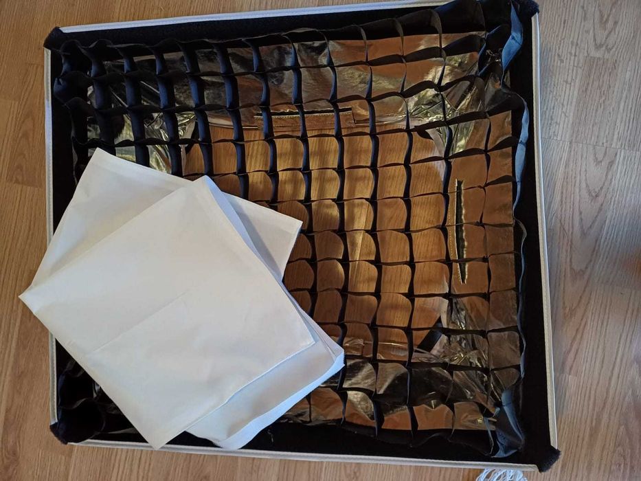 Lampa lumina continua, Nanlite MixPanel 150 RGBWW LED, softbox inclus