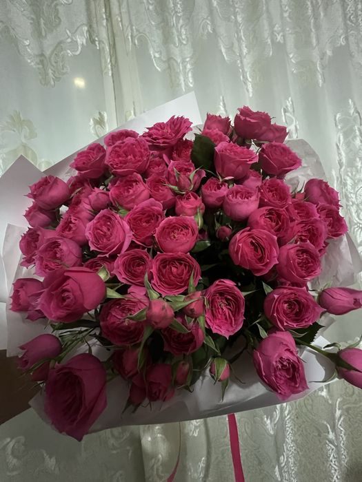 Цветы , букет , бу. Свежие