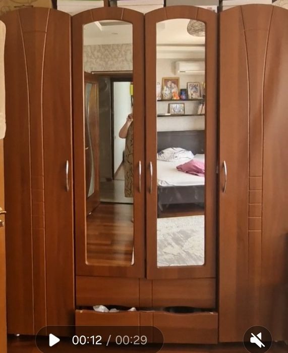 Шифонер бу 25000тг