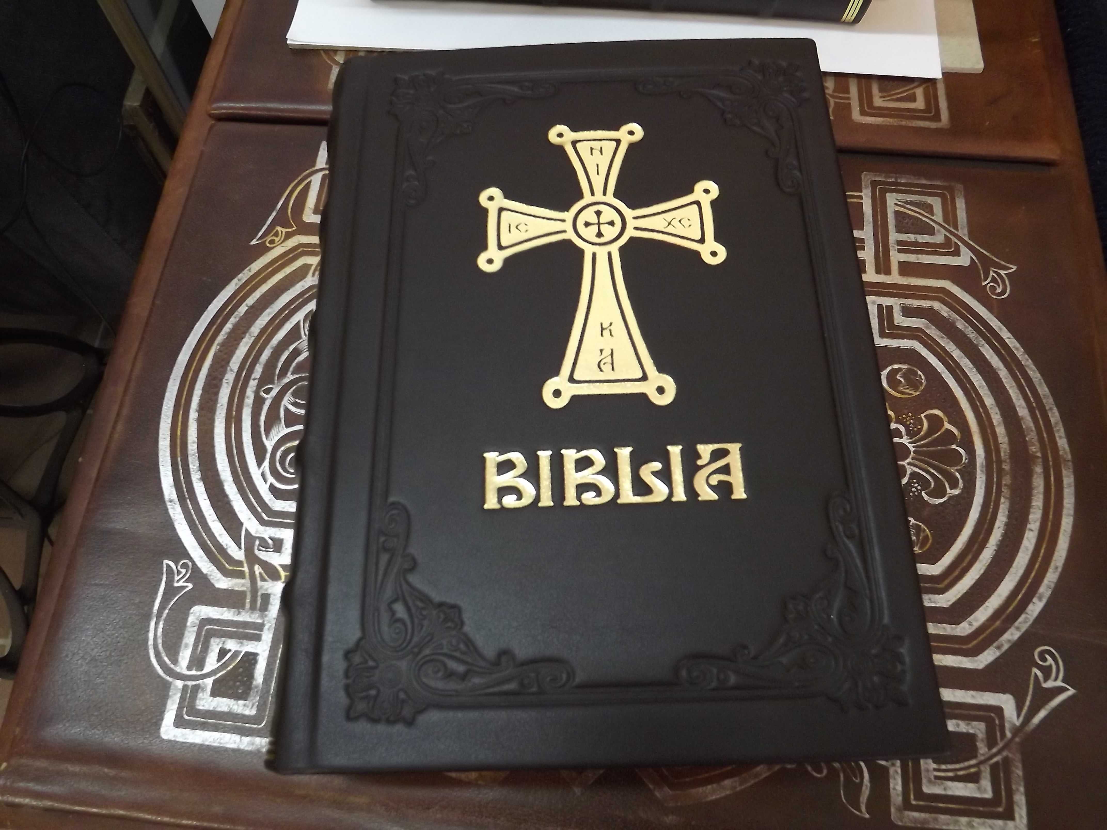 Biblia 1914 piele naturala