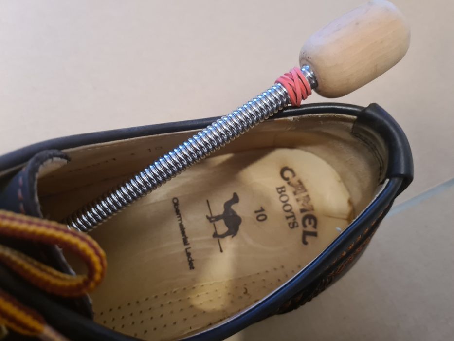 Vand pantof de pieli Camel