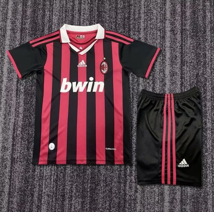 Echipament fotbal copii (tricou + pantaloni) , AC Milan 25/26