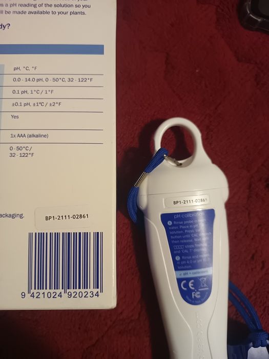 Bluelab pH pen ПХ Метър и термометър