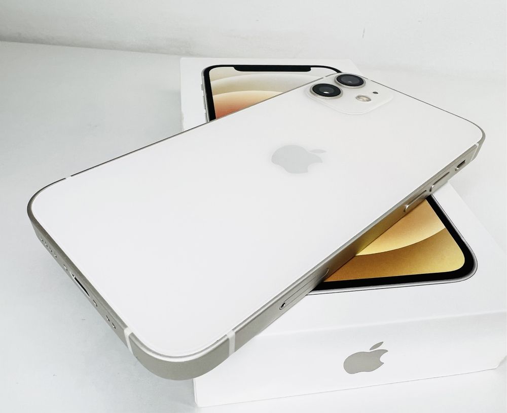 Apple iPhone 12 128GB White Перфектен! Гаранция!