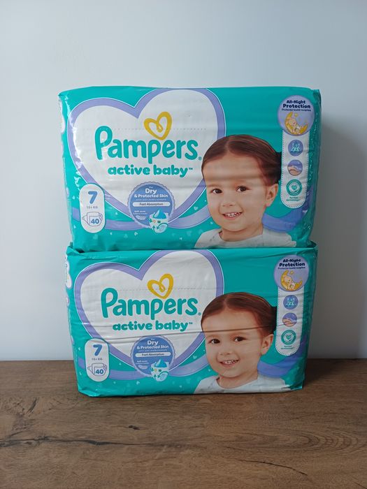 Памперси Pampers 7 - два пакета