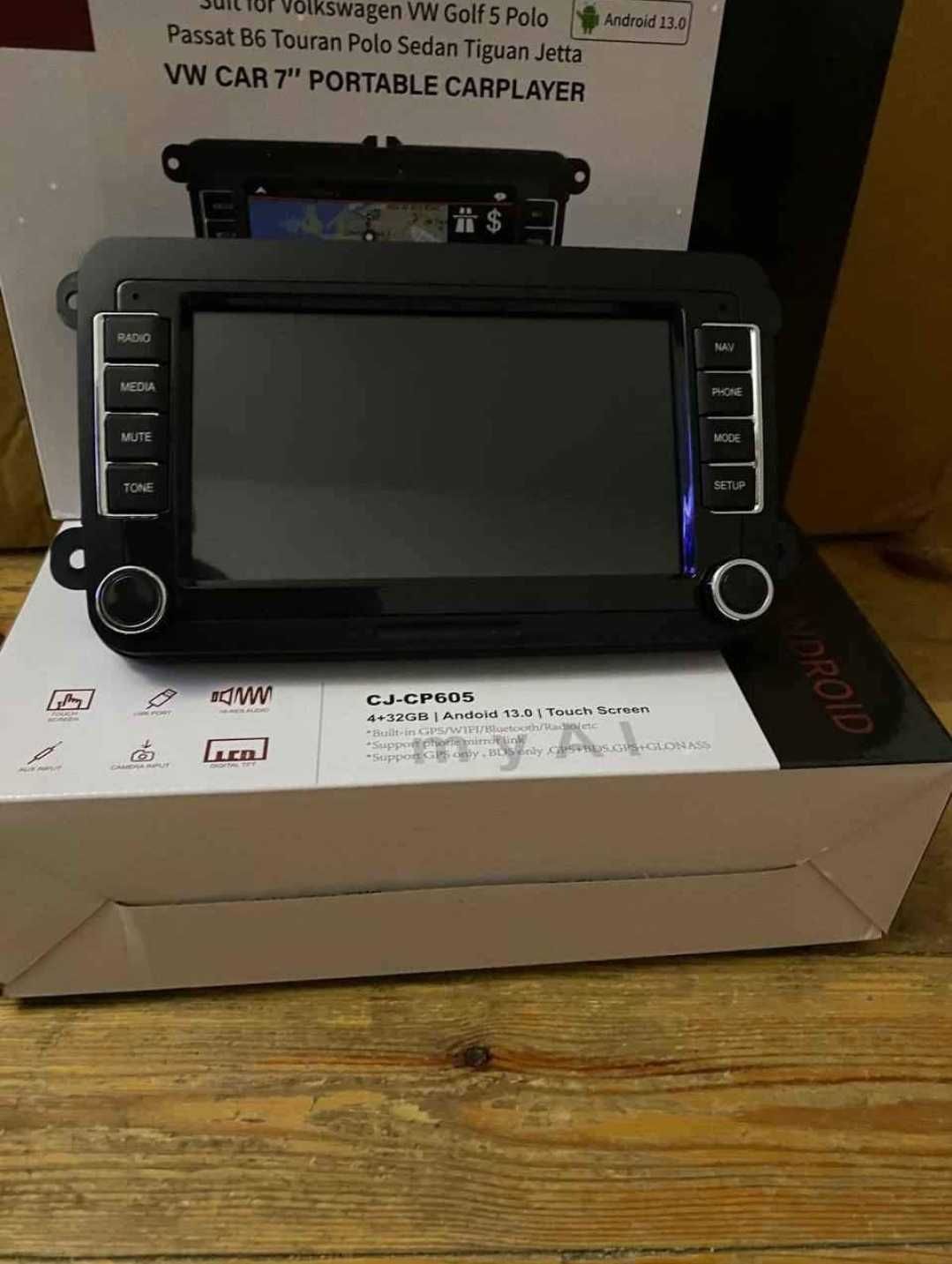 Мултимедия с GPS навигация и Android 13 за Фолксваген Volkswagen,  4GB