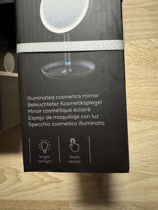 Oglinda machiaj cosmetica BEURER 45 black cu LED