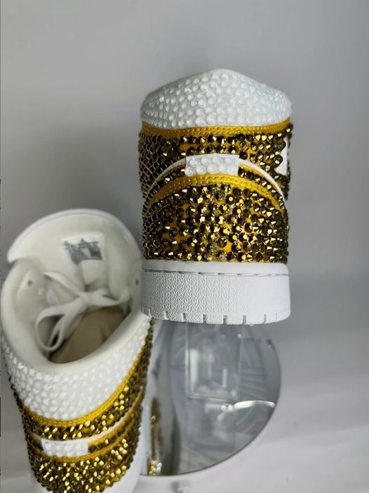 Jordan Air bling sneakers