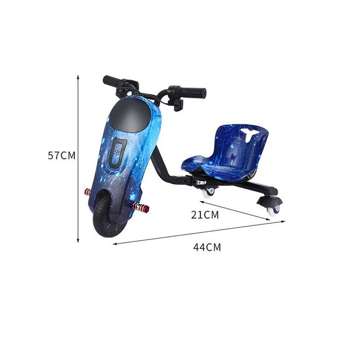 Електрическа дрифт триколка 150W – Син металик