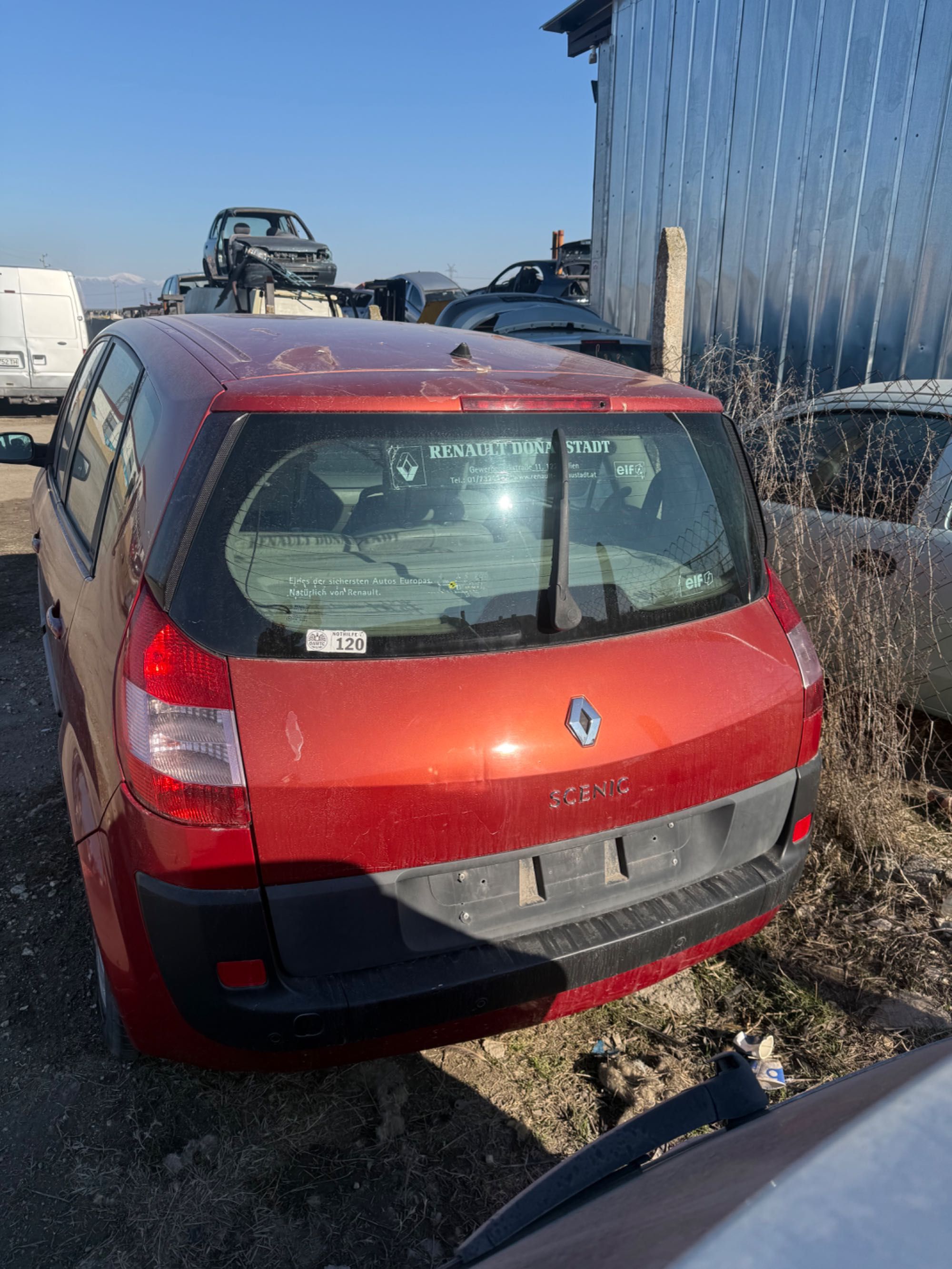 Renault Scenic II 1.9 dCi Рено Сценик 1.9 дци 88kw 120кс на части!!