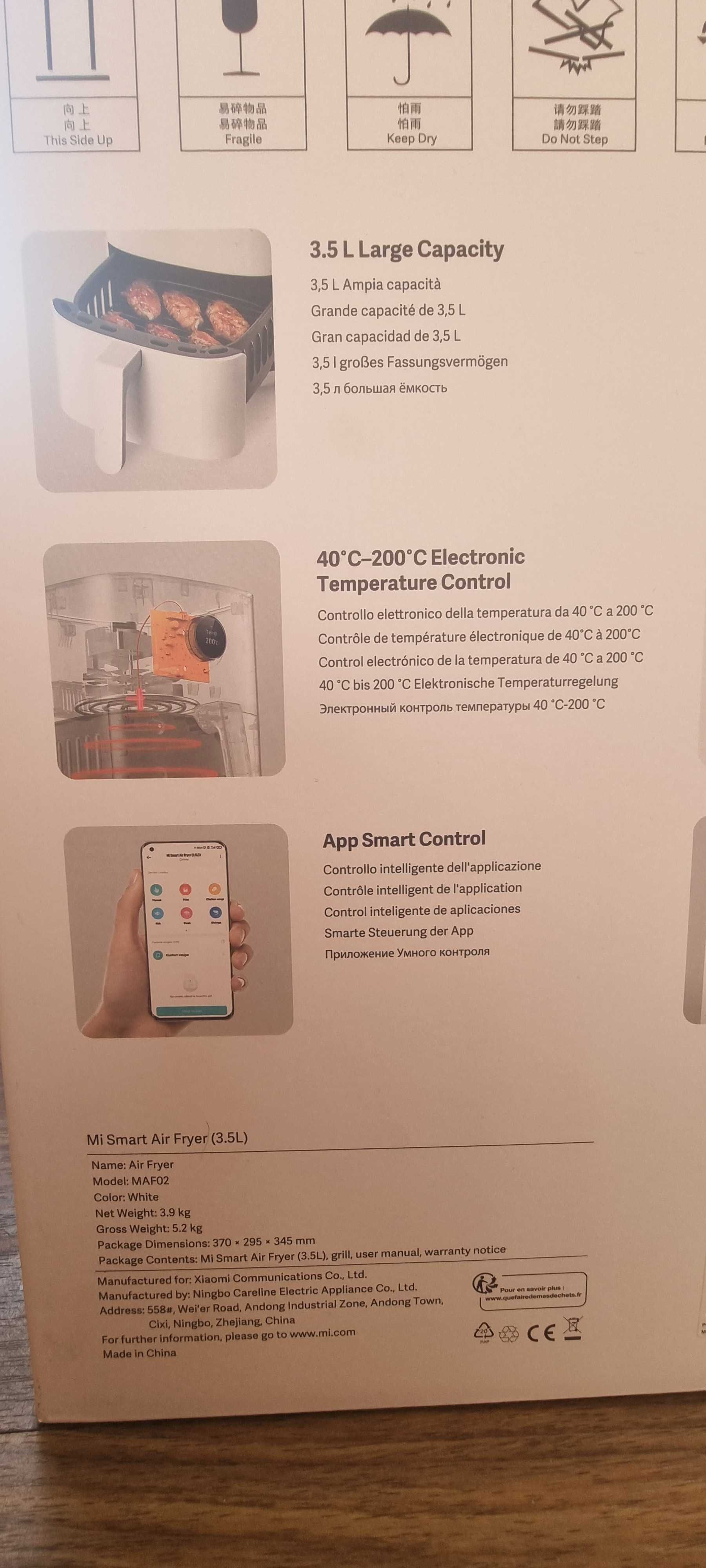 Mi Smart Air Fryer