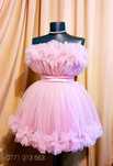 Rochie superba  pentru fete din tull  Oferta pret !