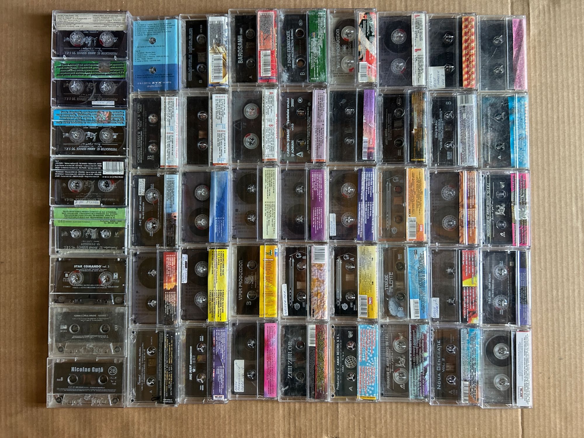 Lot 48 casete audio Manele