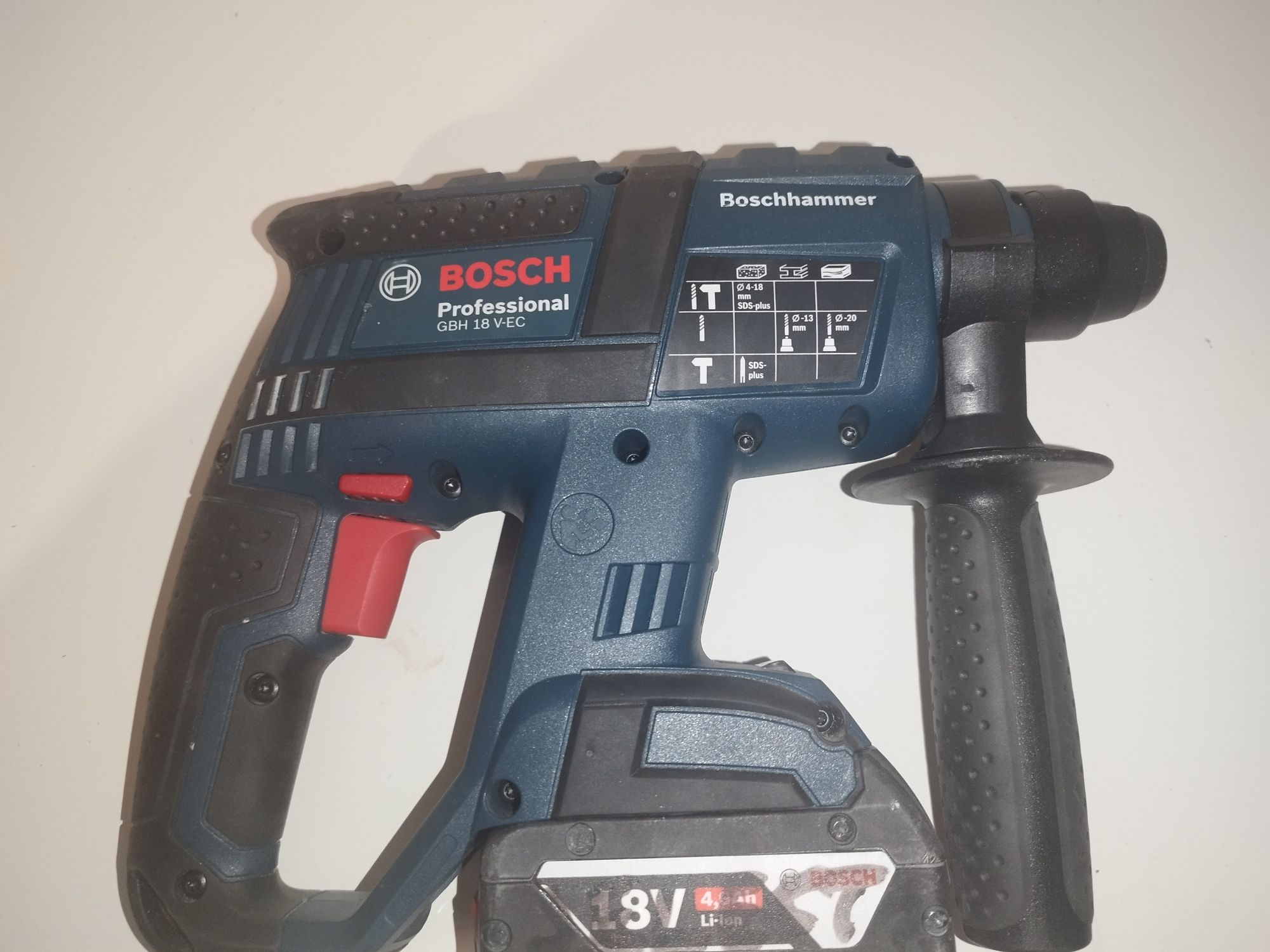 Bosch GBH 18V-EC ciocan rotopercutor