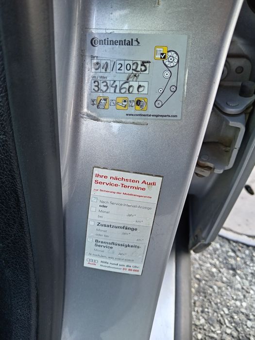 Audi 4x4 A4 B6 1.9tdi vand/schimb