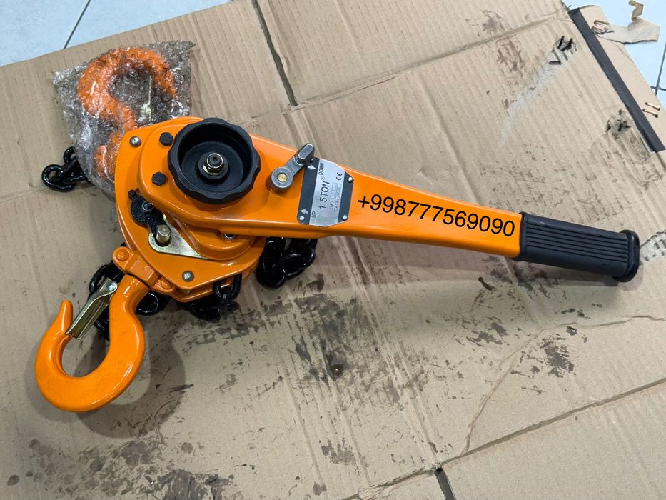 Ручной таль SAAB 1,5 тонна 1,5 метр ручной рычагли Тал