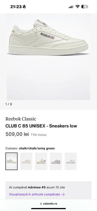 Reebok Club C 85