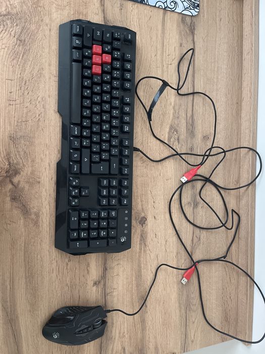 игровой сет клава+мышь bloody